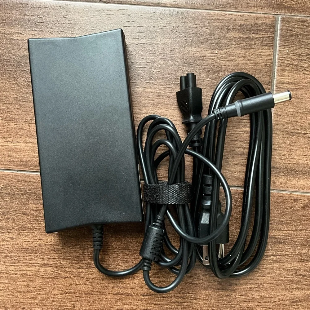 Dell 130-Watts 3-Prong AC Adapter Power Cord Replacement Laptop Battery Charger